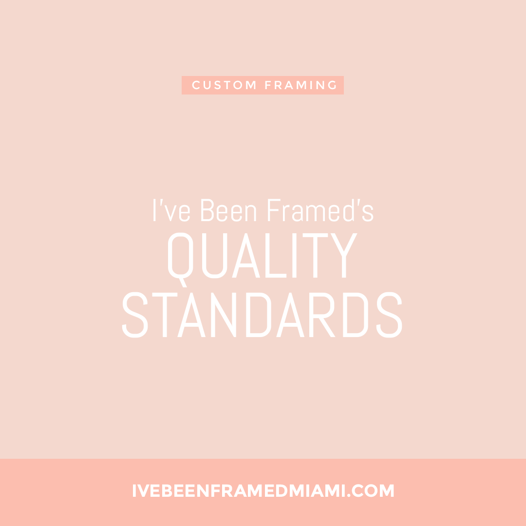 Custom Frame Moldings: Quality Over Quantity