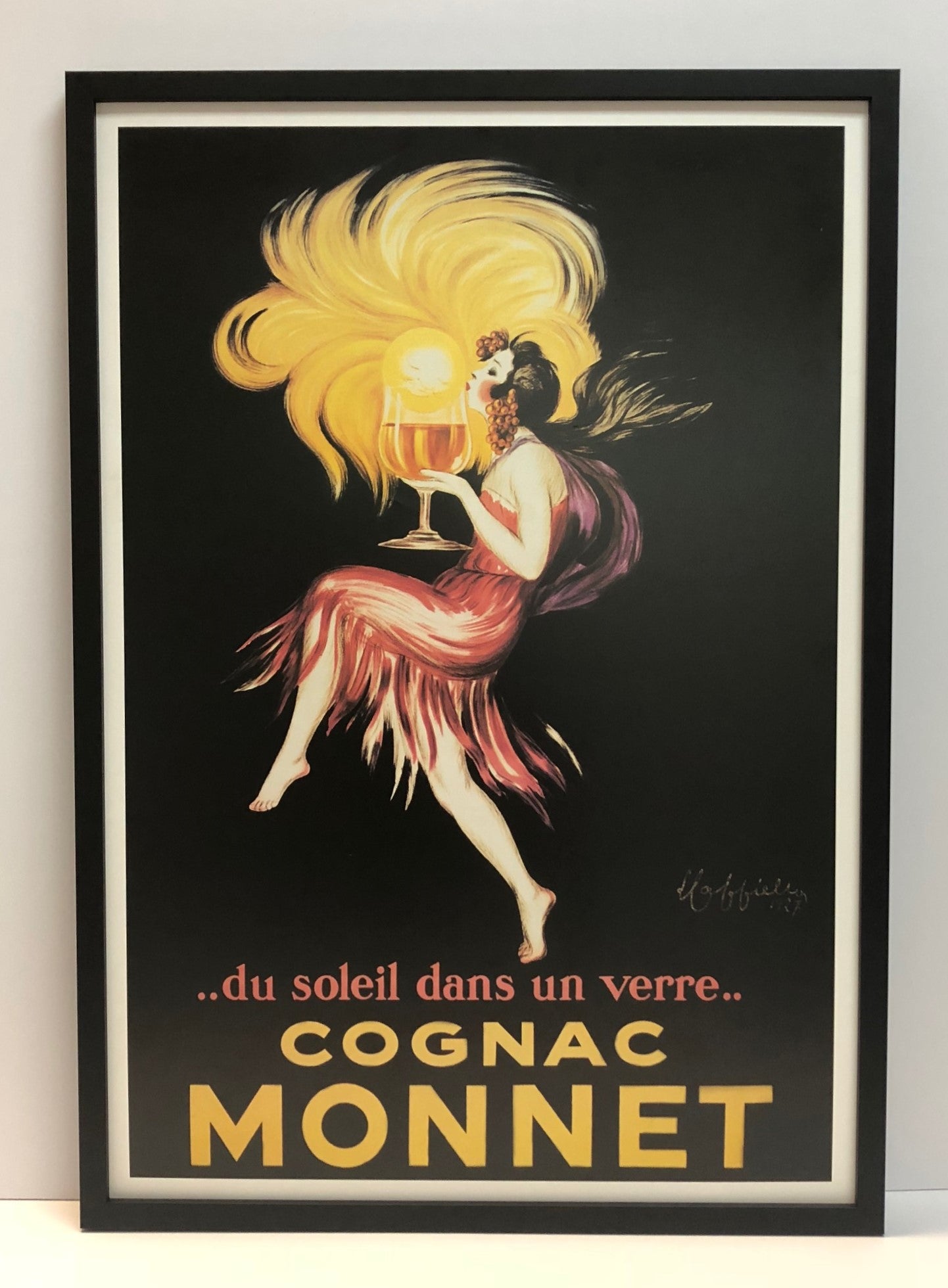 Vintage Poster "Cognac Monnet"