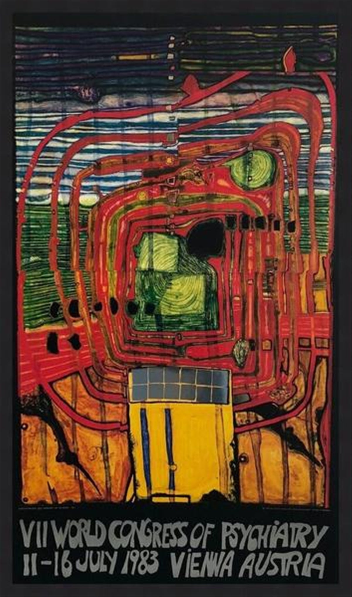 Friedensreich Hundertwasser "VII World Congress of Psychiatry"