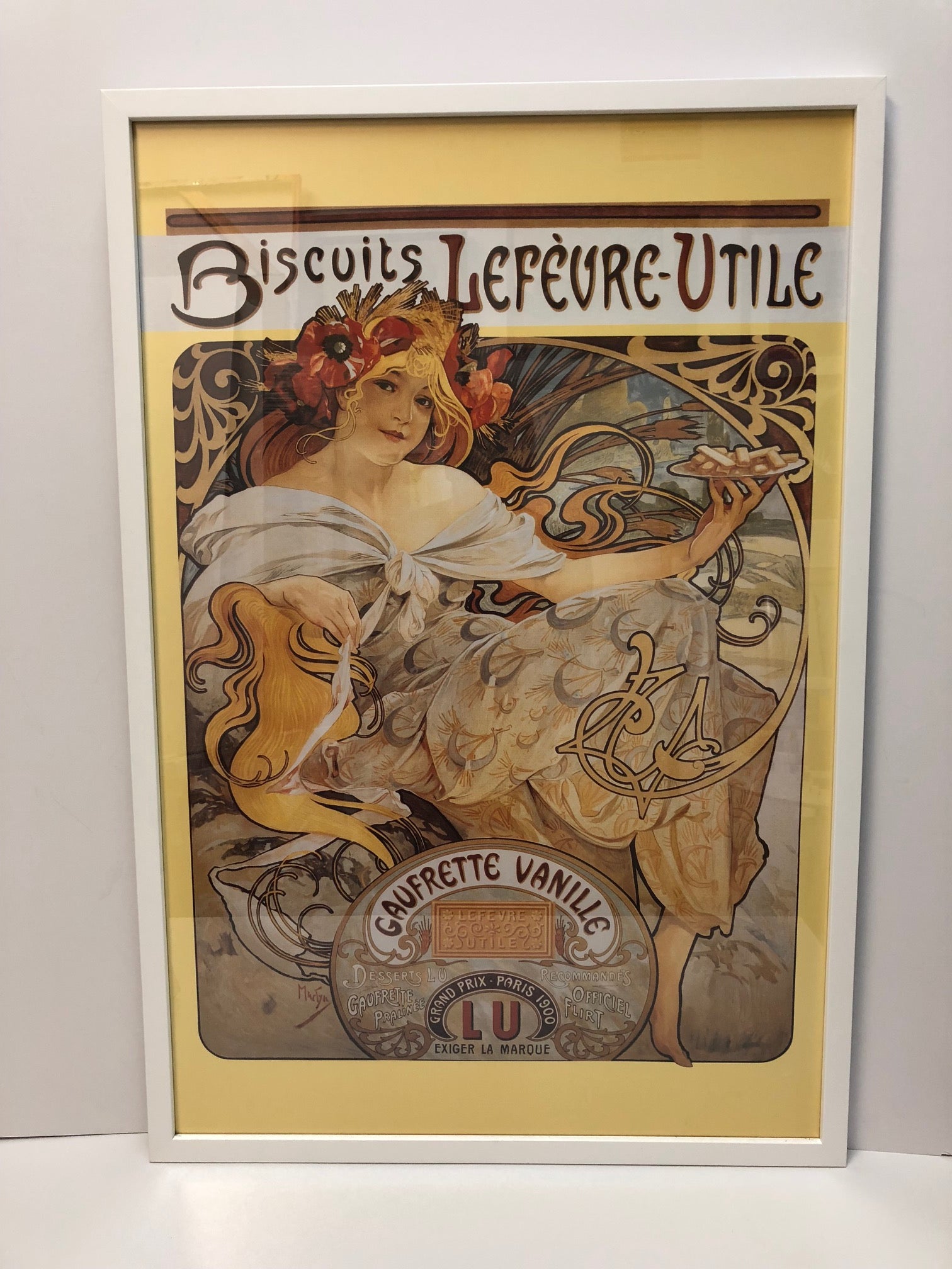 Vintage Poster "Biscuits Lefevre-Utile"